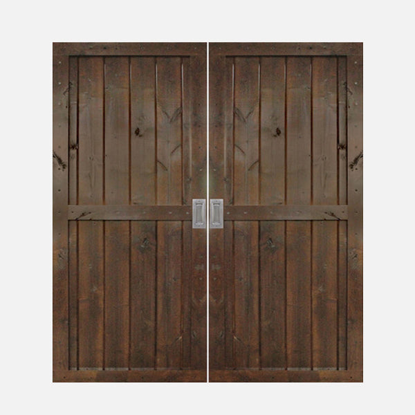 Mediterranean Barn Doors