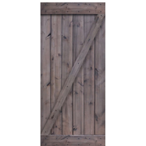 Knotty Alder Z Barn Door