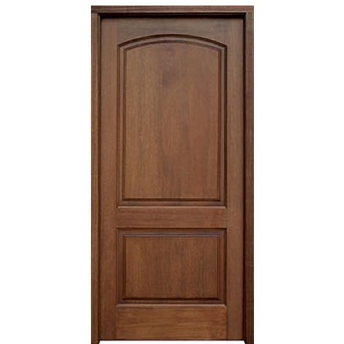 Belle Meade 2-Panel Mahogany Entry Door