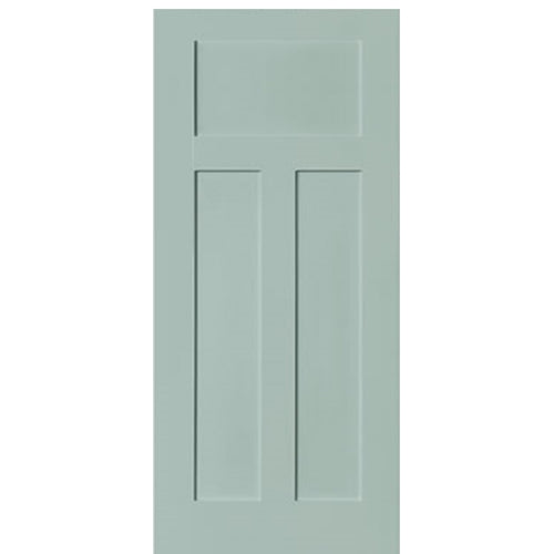 Craftsman Style 3-Panel MDF Barn Door