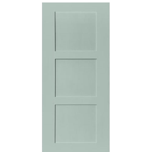 3-Panel Shaker Style MDF Barn Door