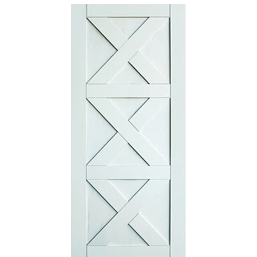 3-Panel Triple X MDF Barn Door