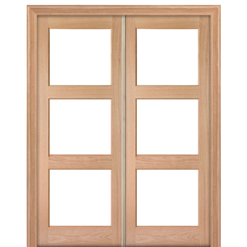 7130-68-2 | 7130 3 Lite Modern Double Door