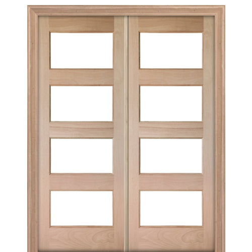 7140-68-2 | 7140 4 Lite Modern Double Door