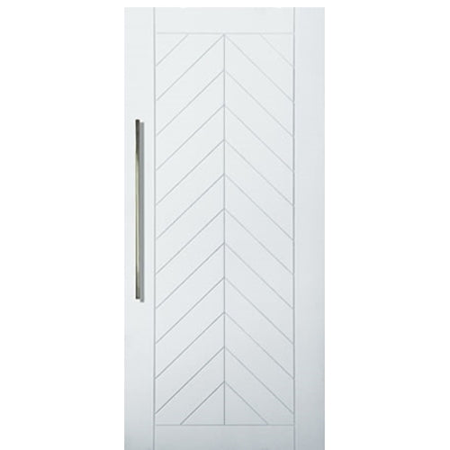 Chevron Style MDF Barn Door