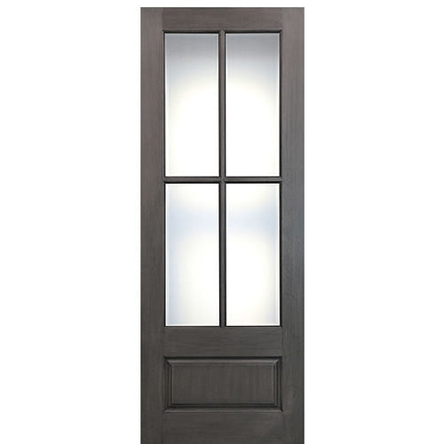 36" x 96" 4-Lite 1-Panel True Divided Lite (TDL) Fiberglass Entry Door