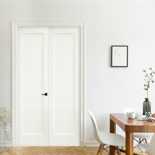 8720 | 1-Panel Shaker Redi-Prime Solid Core Single Door