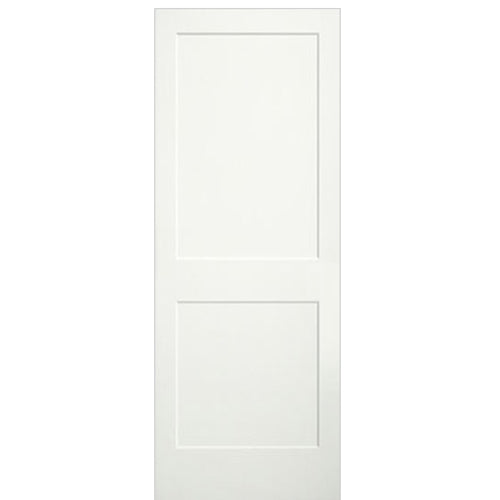 2-Panel 20 Minute Fire Rated Shaker Redi-Prime Single Door