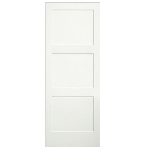 3-Panel 20 Minute Fire Rated Shaker Redi-Prime Single Door