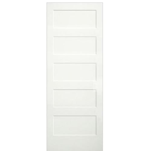 20 Minute Fire Rated 5 Panel Shaker Redi-Prime Single Door