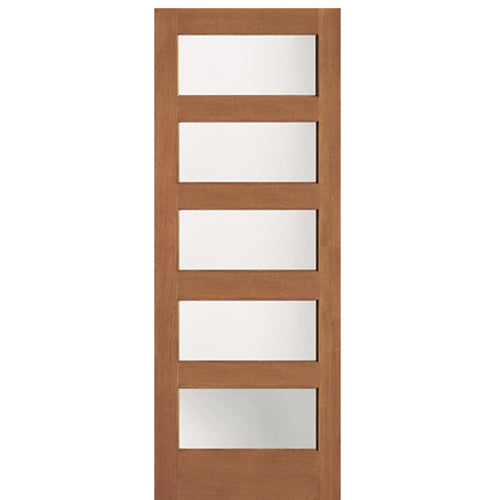 Hemlock Fir 5 Lite Shaker Style Interior Door