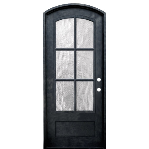 Carolina Arched 6LT 8-0 1D | 6 Lite 3/4 Arched Door