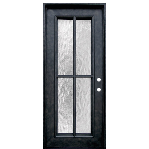 Carolina 4LT FV 6-8 1D | Full View 4LT Iron Door