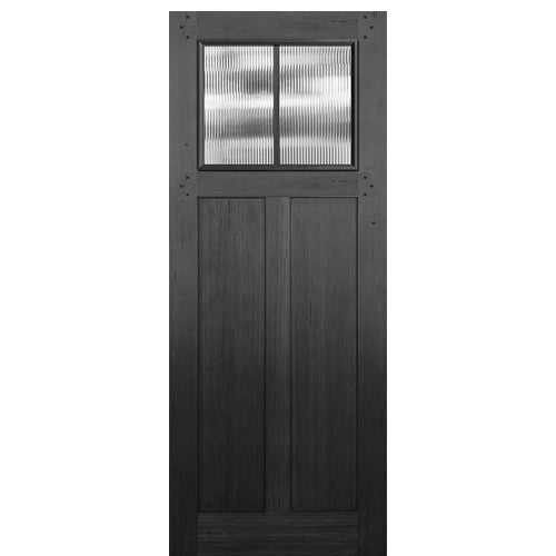 Craftsman 2-Lite FG | Craftsman Style 2-Lite Fiberglass Entry Door with Wood Grain