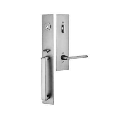 Emtek Lausanne Satin Nickel [Tubular Entry Set]