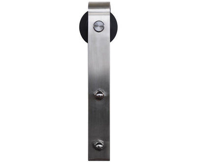 Slade Stainless Steel Barn Door Hardware Kit [Hardware Kit Options]