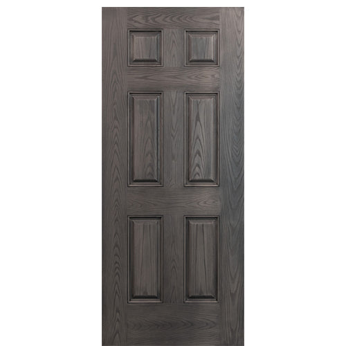 6-Panel FG-1 | 36" x 80" 6-Panel Fiberglass Entry Door