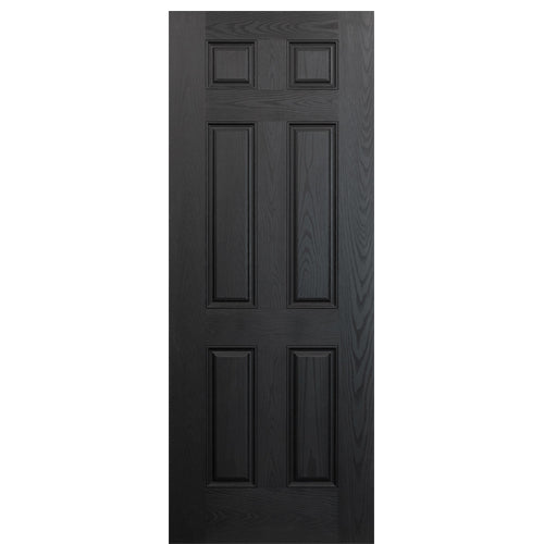 6-Panel 8-0 FG-1 | 36" x 96" 6-Panel Fiberglass Entry Door