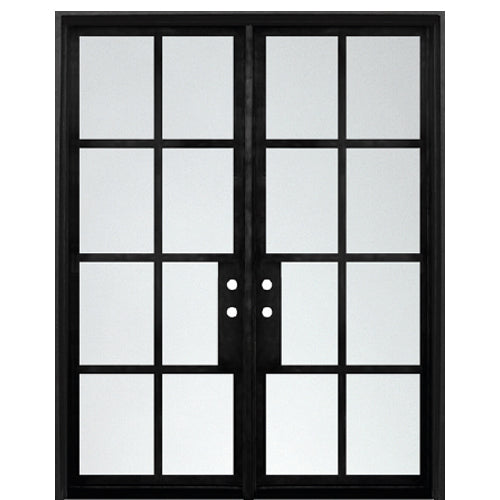 Midtown Modern 8LT 8-0 2D | 4 Lite Modern Double Door